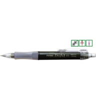 Stift blyanter med viskelæder - sort