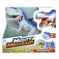 Mighty Megasaur 30 cm Mega Hunter T-Rex. Grey