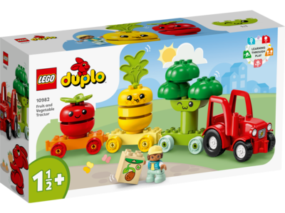 10982 LEGO Duplo Traktor med frugt og grøntsager