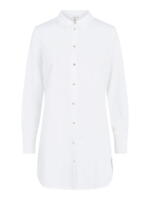 Hvid cloud PIECES lang skjorte - 17105939