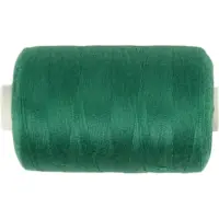 Sytråd 1 Rl., 1000 M, Grøn i 100% polyester i god, stærk kvalitet