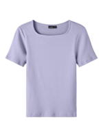 Lavendel purple heather LMTD rib t-shirt - 13218205