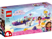 LEGO Gabbys Dollhouse Gabby og Havkats skib og spa 10786