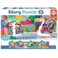 Educa Story Puzzle, Vehicles in the City