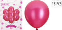 Balloner 12stk i pink 24cm