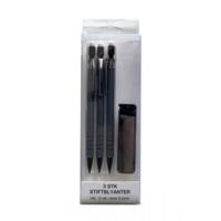 Stift blyanter 3 stk. inkl. 12stk stifter