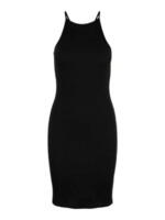Sort - black - Pieces - rib kjole - 17124786