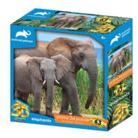 Kidicraft Animal Planet Elephant 63Pcs