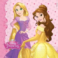Servietter Disney Prinsesser 33x33cm 20stk