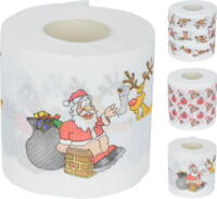 Toiletpapir med Julemotiv 30meter 1rulle