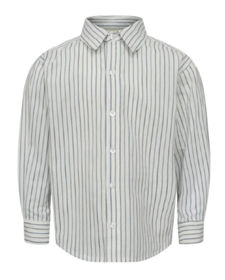 Hvid - blue striped - Sofie Schnoor - stribet - skjorte - P241311-5094