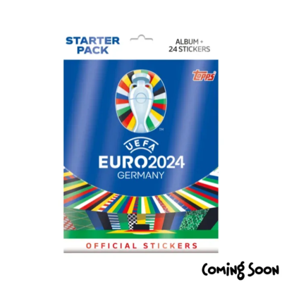 Topps EURO 2024 Stickers Album Starter Pack