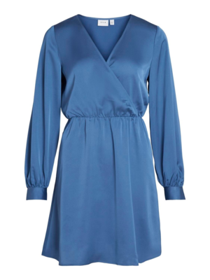 Blå - federal blue - Vila - kjole - 14082748
