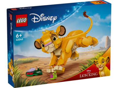 LEGO Disney Simba som unge - Løvernes konge LEGO 43243