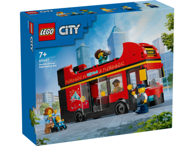 LEGO City Rød dobbeltdækker-turistbus LEGO 60407