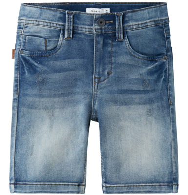 Blå - medium blue denim - name it - jeans shorts - 13197351