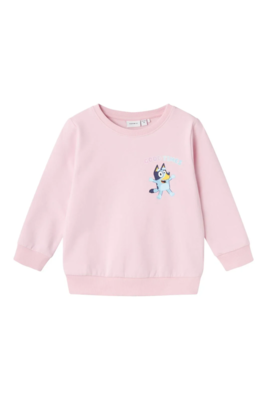 Lyserød - parfait pink - name it - sweatshirt - BLUEY - 13235505