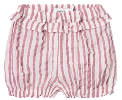Lyserød - pink parfait - name it - shorts - stribet - 13229419