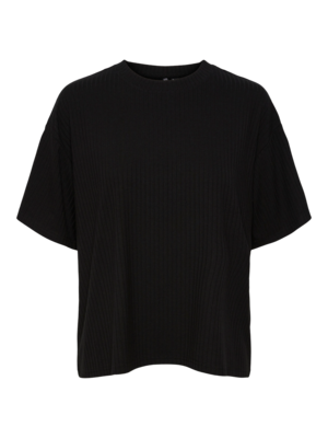 Sort - black - PIECES - tshirt - 17132567