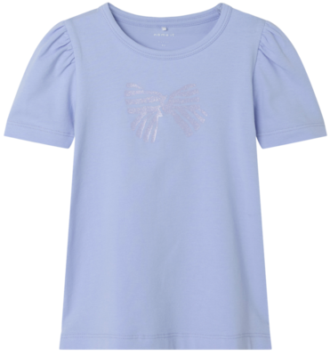 Lilla - Baby lavender - Name it - tshirt - sløjfe - 13237592