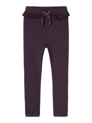 Lilla - Plum Perfect - Name it - leggings - sløjfe - 13233738