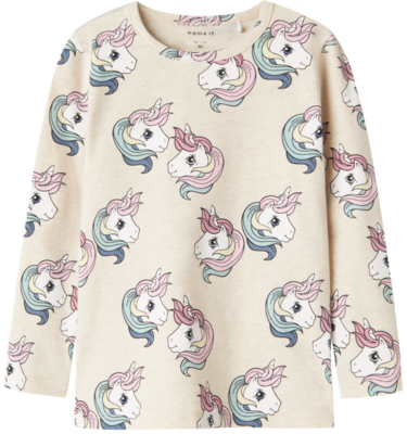 Offwhite - Peyote Melange - Name it - bluse - My Little Pony - 13237764