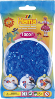 Hama perler 1000 stk. Tr.blå 207-15.