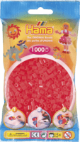 Hama perler 1000 stk.  Neon rød 207-35.