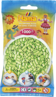 Hama perler 1000 stk. Pastel grøn - 207-47.