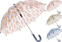 Paraply til børn - transparent
