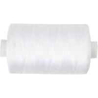Sytråd 915m - Hvid i 100% polyester i god, stærk kvalitet